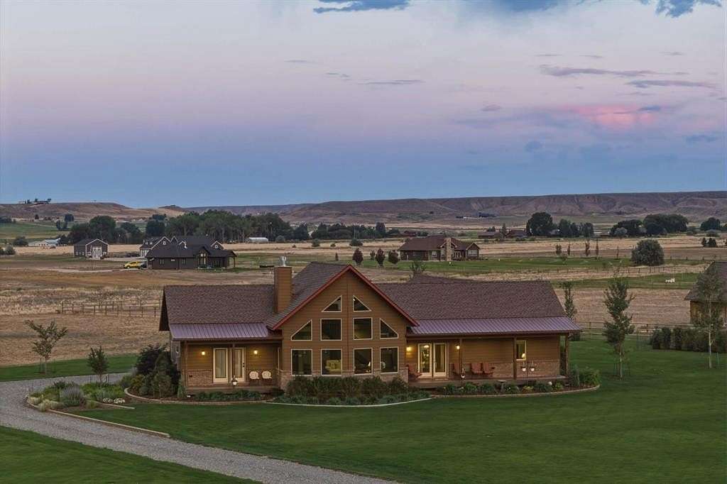 5 Acres of Land with Home for Sale in Cody, Wyoming