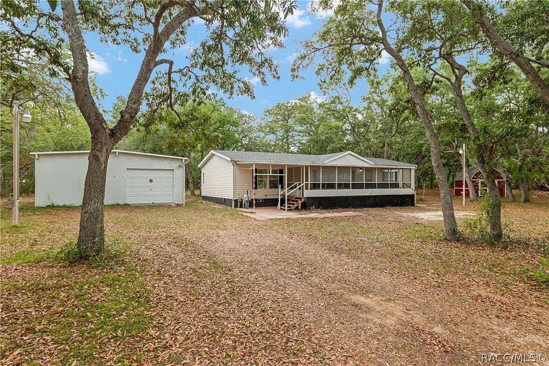 2.45 Acres of Land with Home for Sale in Homosassa, Florida