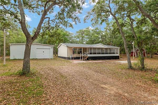 2.45 Acres of Land with Home for Sale in Homosassa, Florida