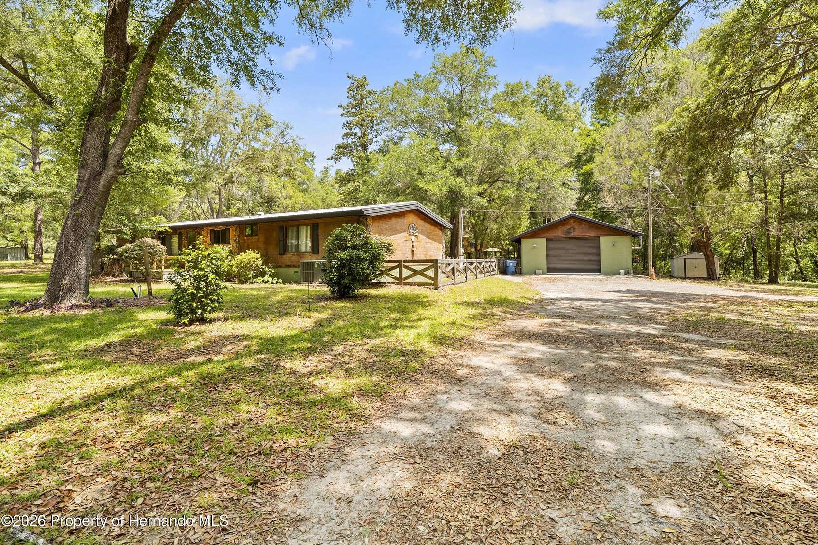 5 Acres of Land with Home for Sale in Brooksville, Florida