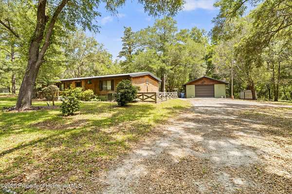 5 Acres of Land with Home for Sale in Brooksville, Florida