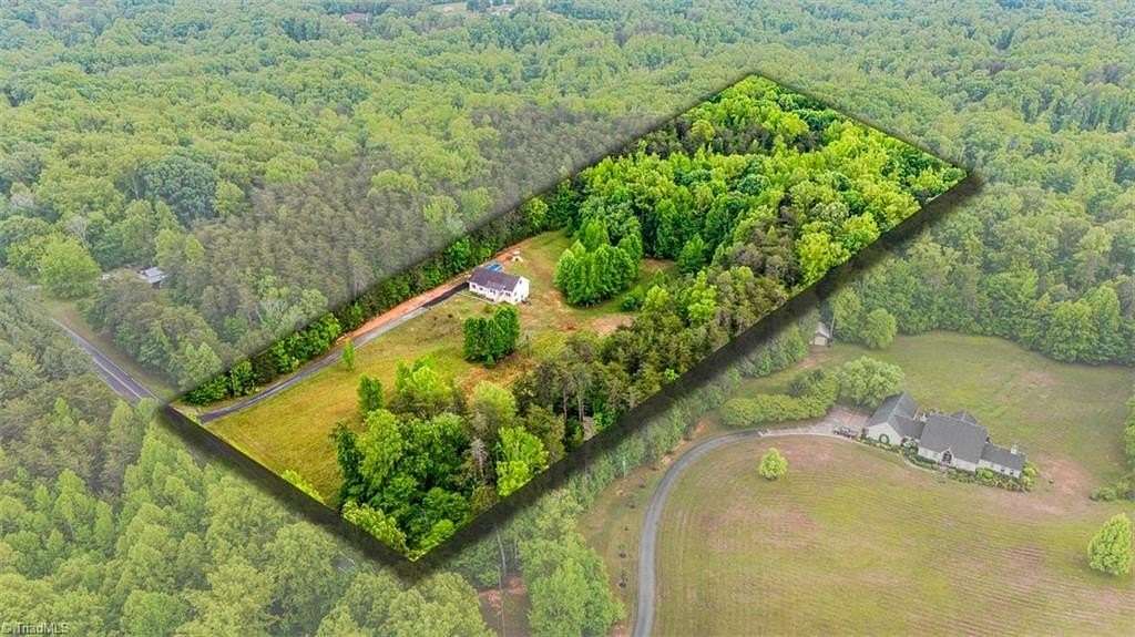11 Acres of Land with Home for Sale in Madison, North Carolina