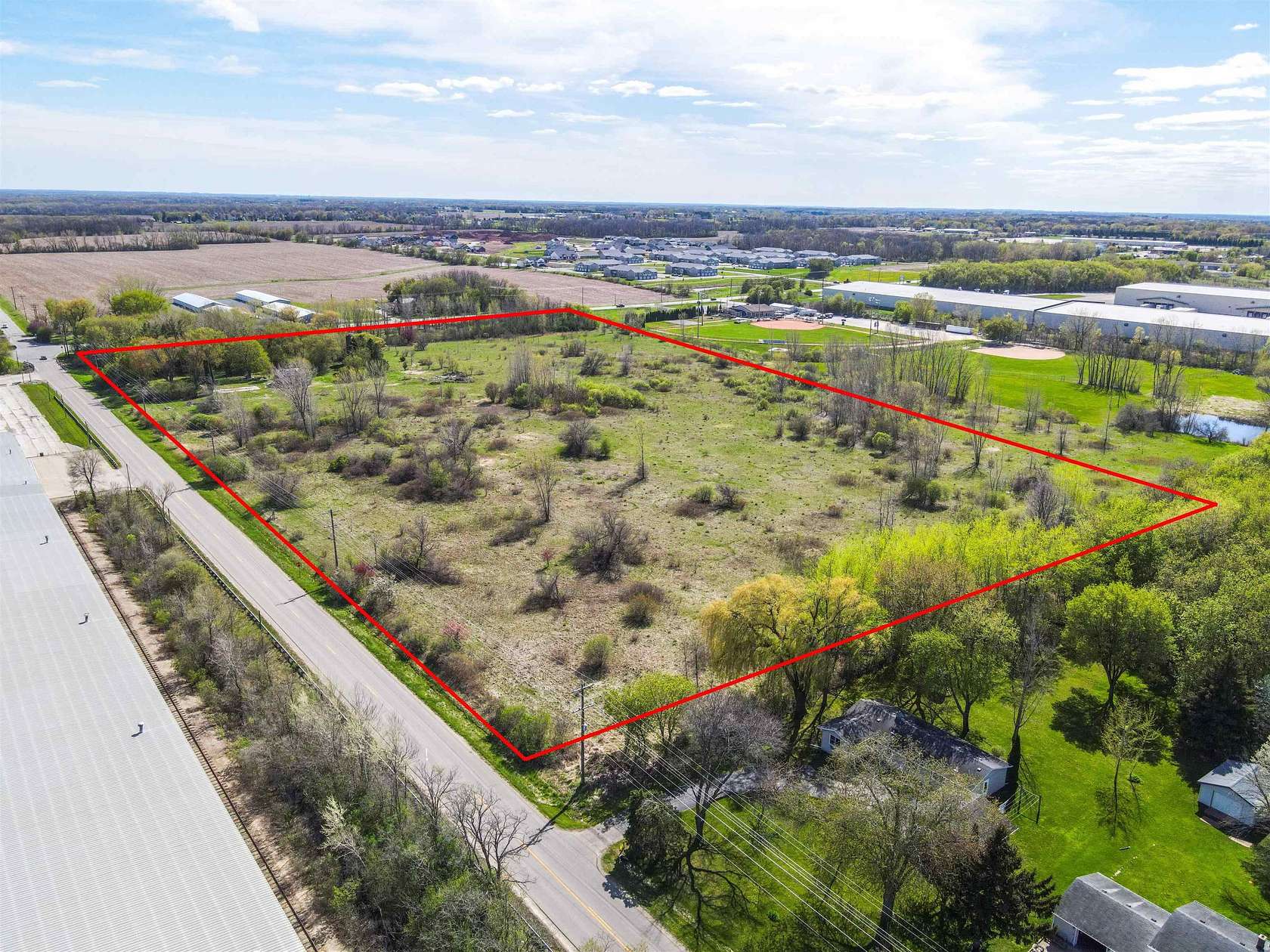 24.2 Acres of Commercial Land for Sale in Clayton Town, Wisconsin