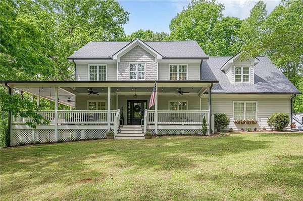 13.4 Acres of Land with Home for Sale in Dawsonville, Georgia
