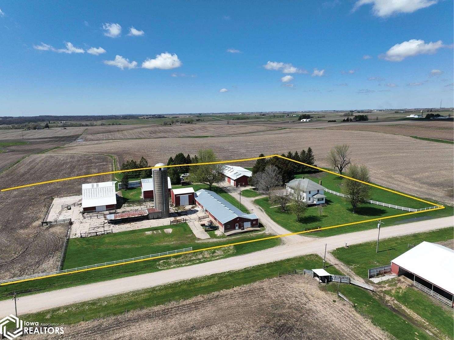 5.26 Acres of Land with Home for Sale in Coggon, Iowa