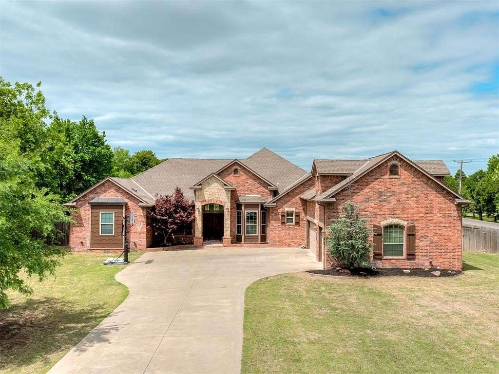 1.5 Acres of Land with Home for Sale in Choctaw, Oklahoma