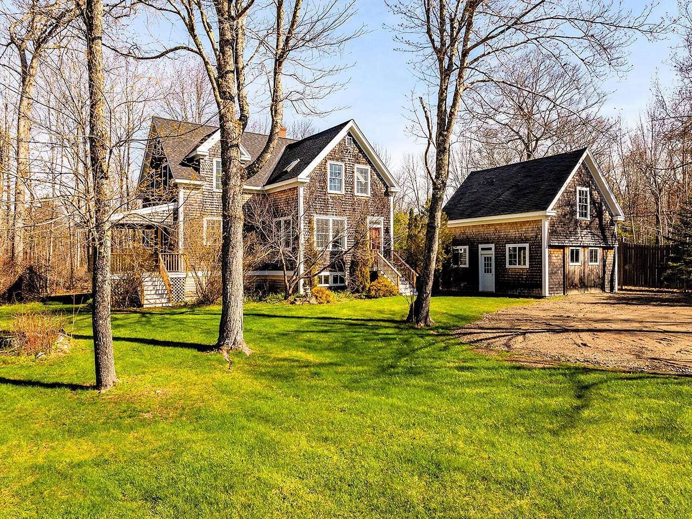 7 Acres of Land with Home for Sale in Lincolnville, Maine