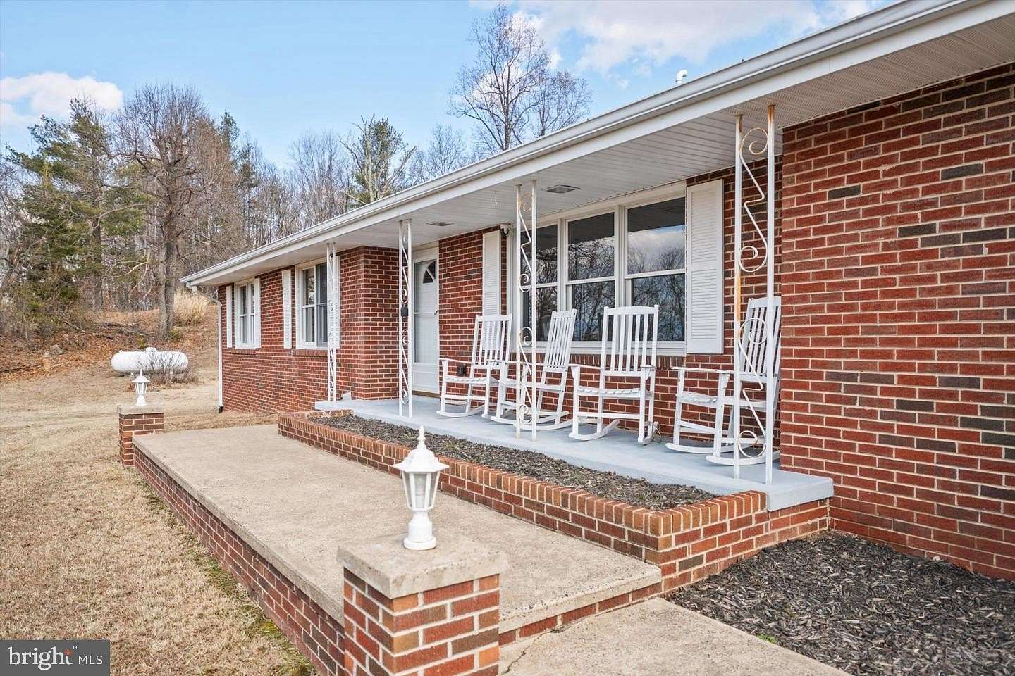 6.5 Acres of Land with Home for Lease in Castleton, Virginia