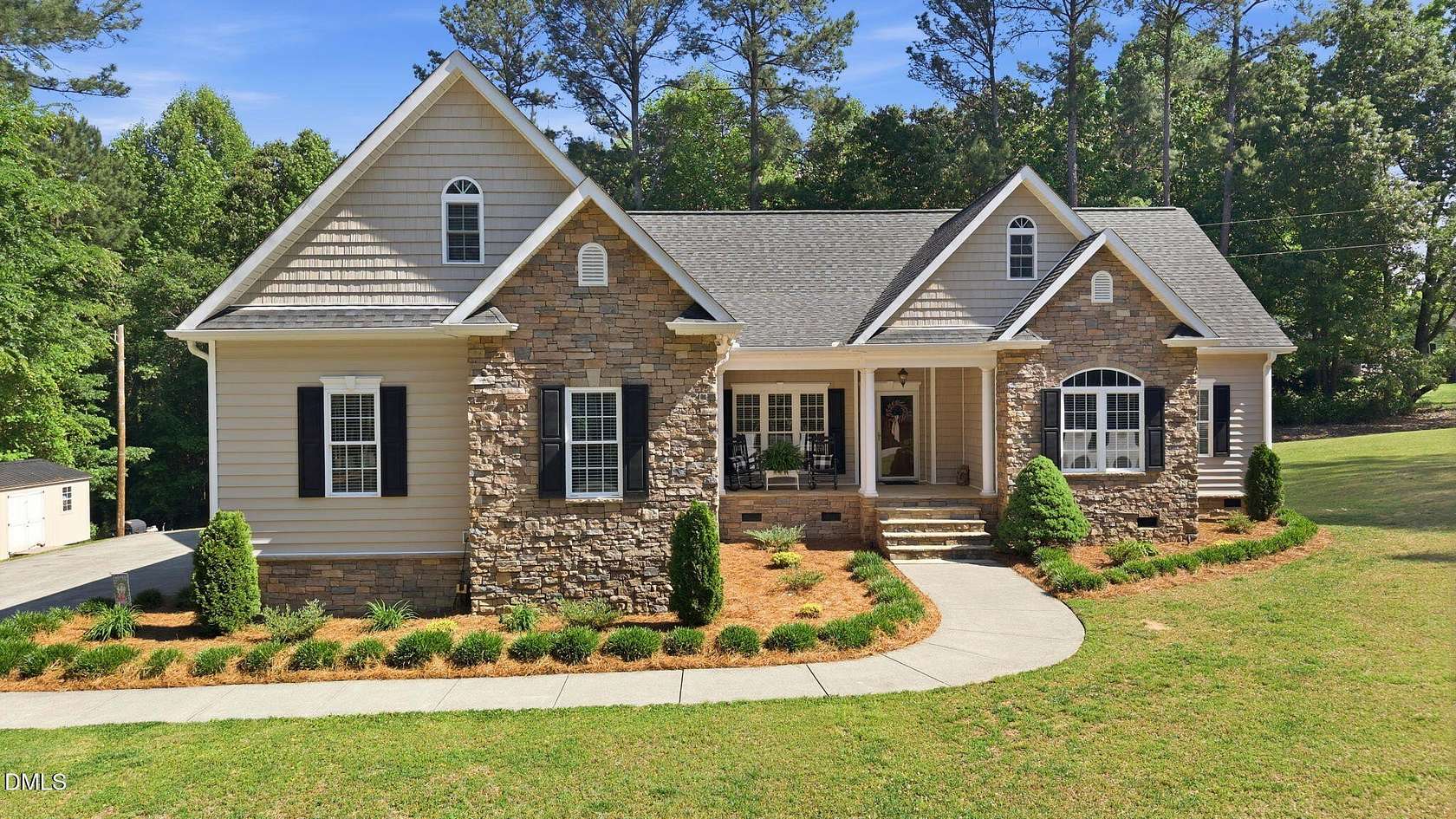 2.56 Acres of Land with Home for Sale in Louisburg, North Carolina