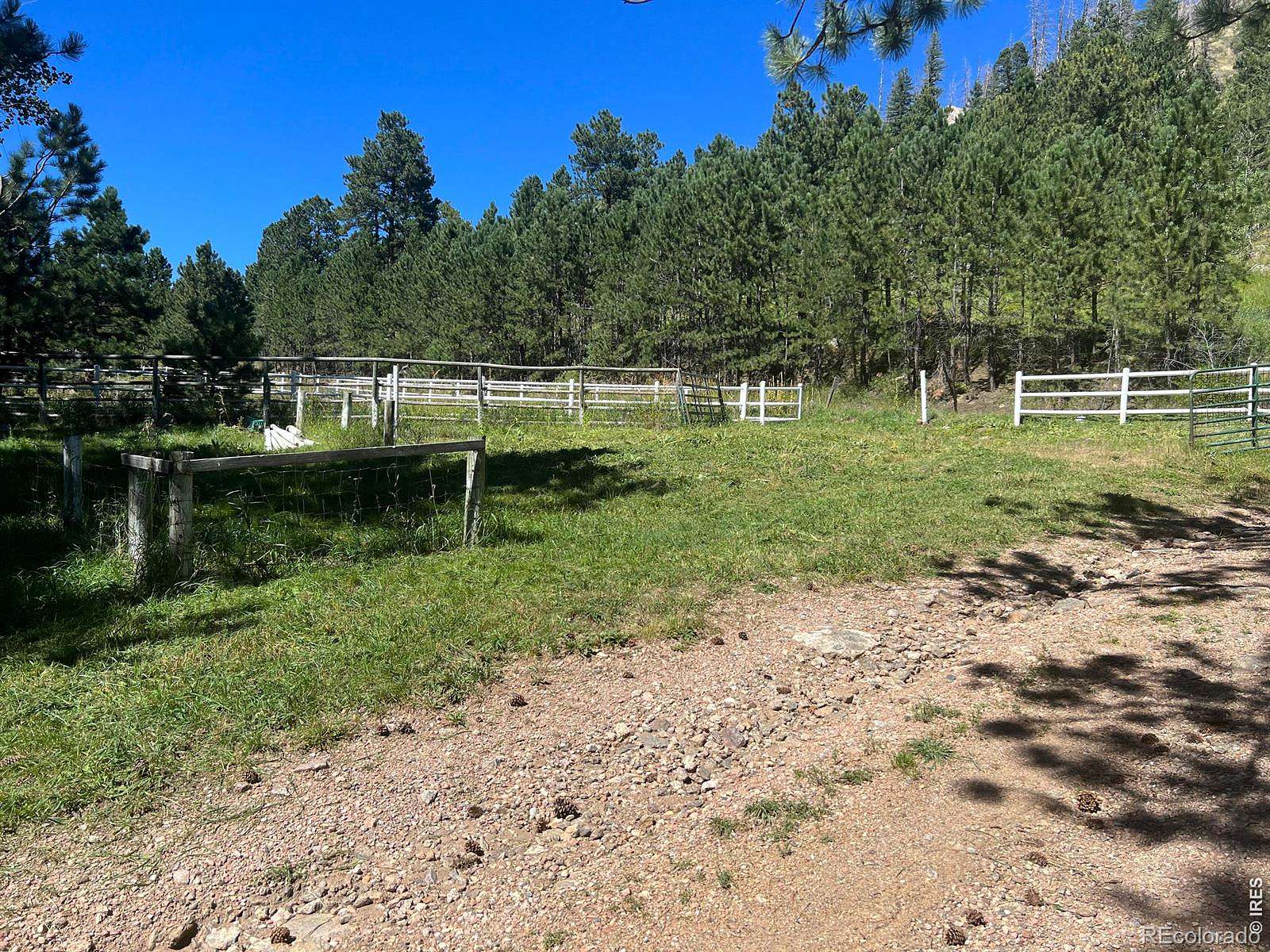 76.1 Acres of Recreational Land with Home for Sale in Bellvue, Colorado