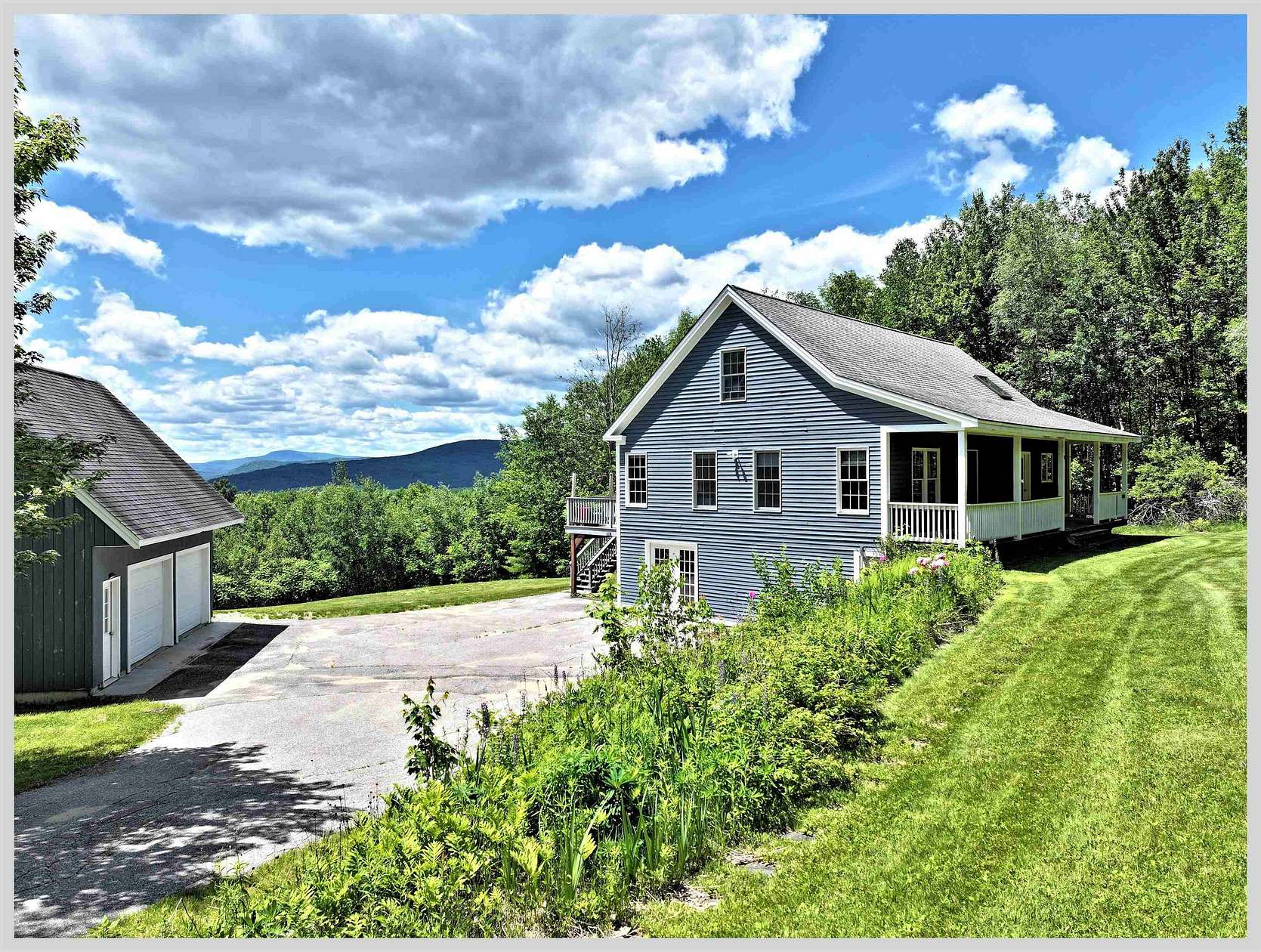 2.82 Acres of Land with Home for Sale in Campton Town, New Hampshire