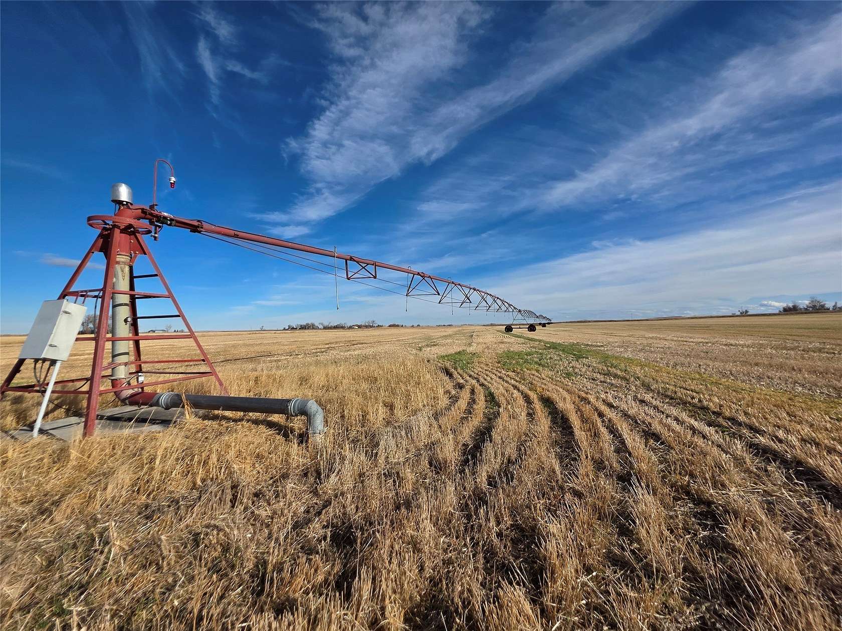 156 Acres of Agricultural & Residential Land for Sale in Fort Shaw, Montana