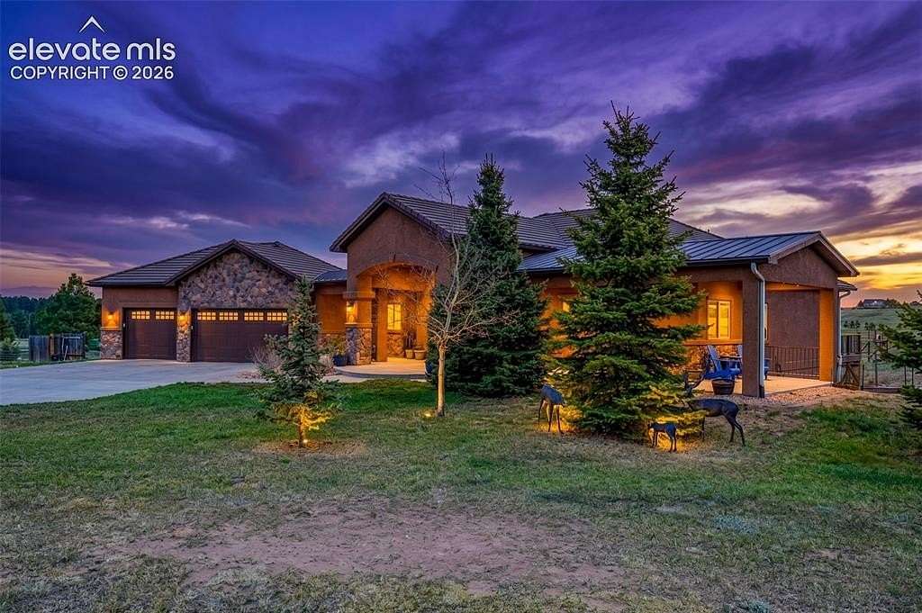2.5 Acres of Land with Home for Sale in Colorado Springs, Colorado