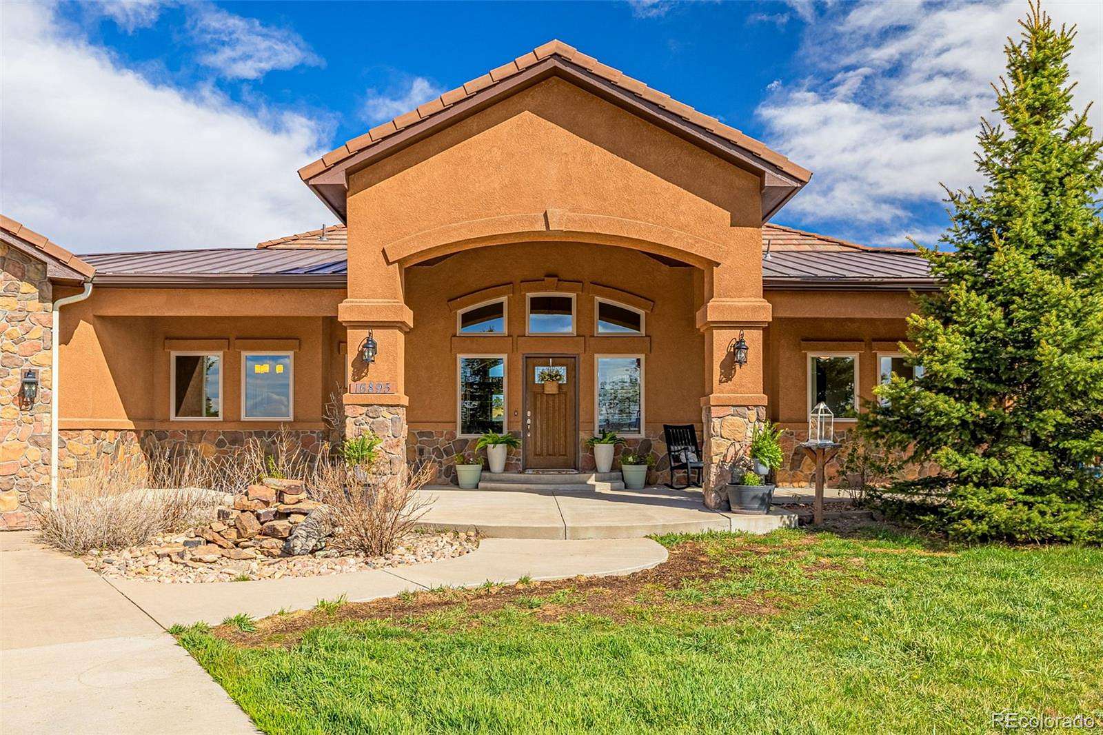 2.5 Acres of Land with Home for Sale in Colorado Springs, Colorado