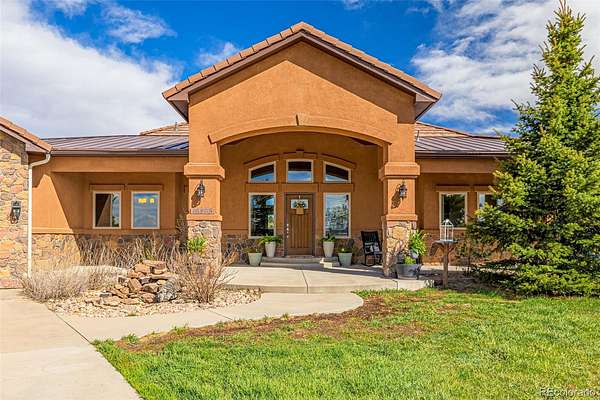 2.5 Acres of Land with Home for Sale in Colorado Springs, Colorado