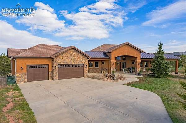 2.5 Acres of Land with Home for Sale in Colorado Springs, Colorado