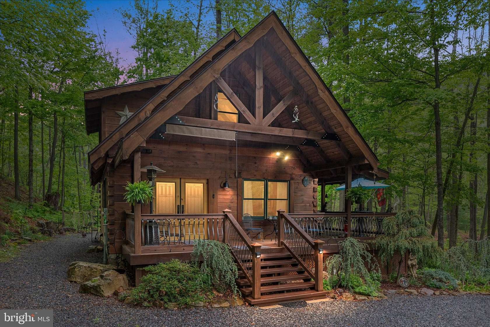 8.89 Acres of Land with Home for Sale in Rio, West Virginia