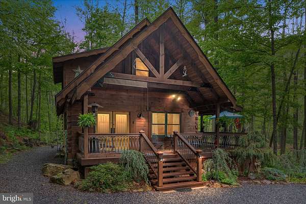 8.89 Acres of Land with Home for Sale in Rio, West Virginia