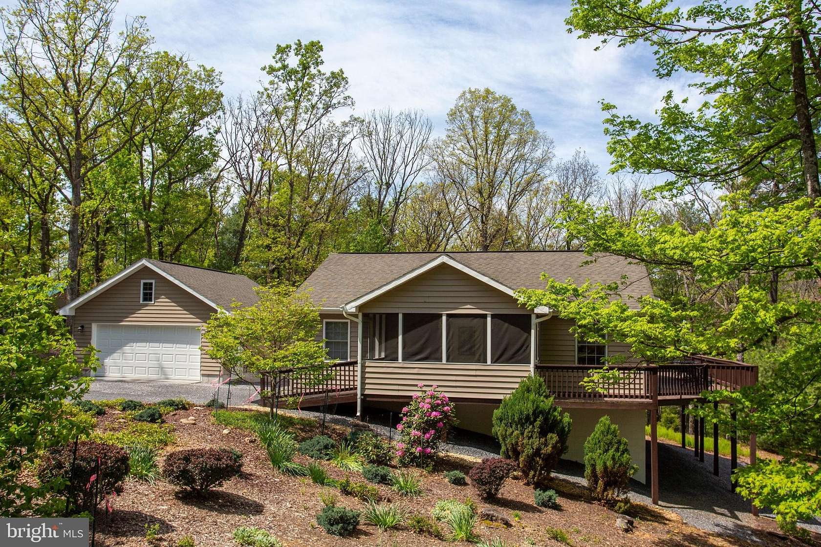 5.15 Acres of Land with Home for Sale in Mathias, West Virginia