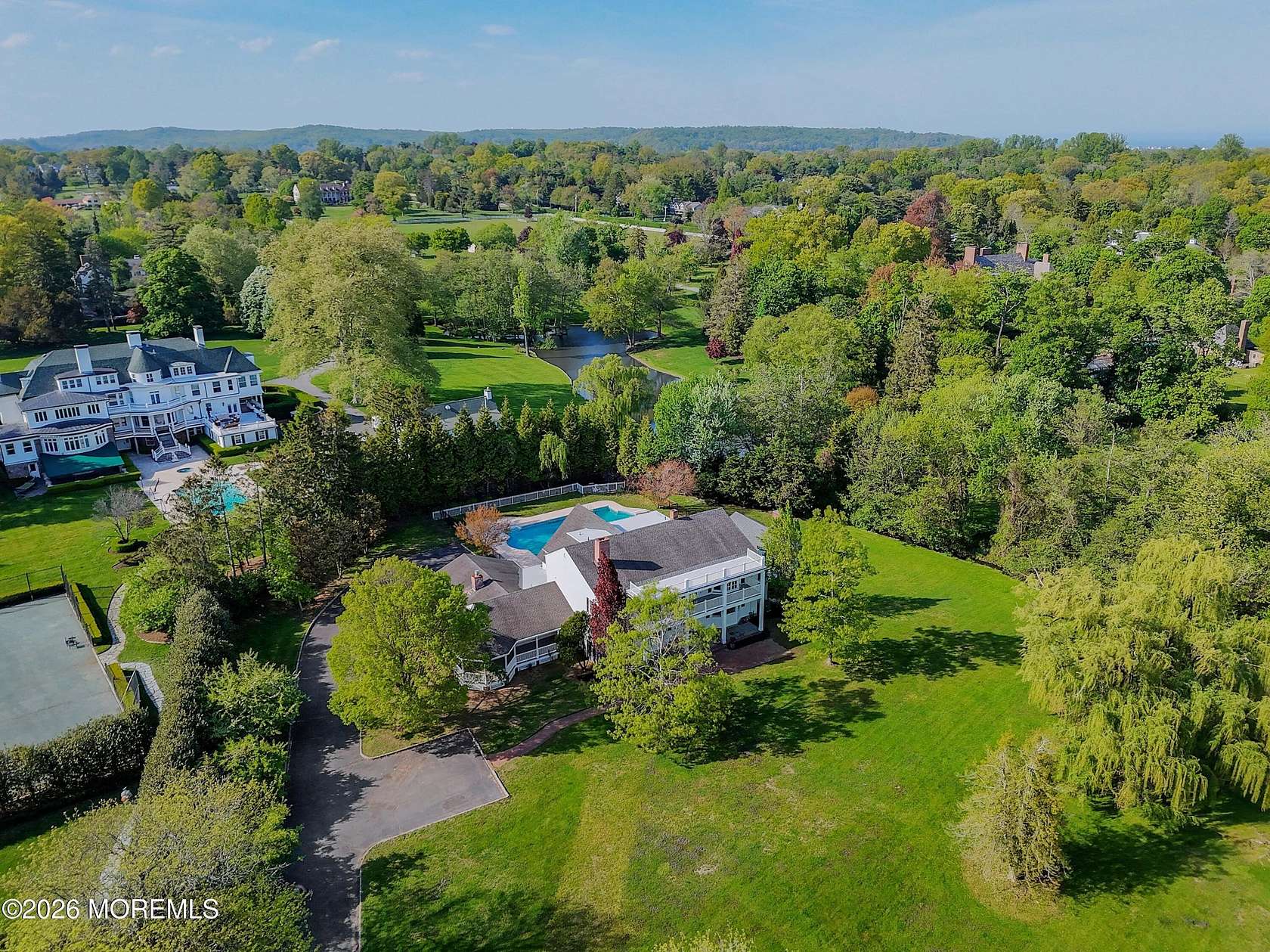 2 Acres of Land with Home for Sale in Rumson, New Jersey