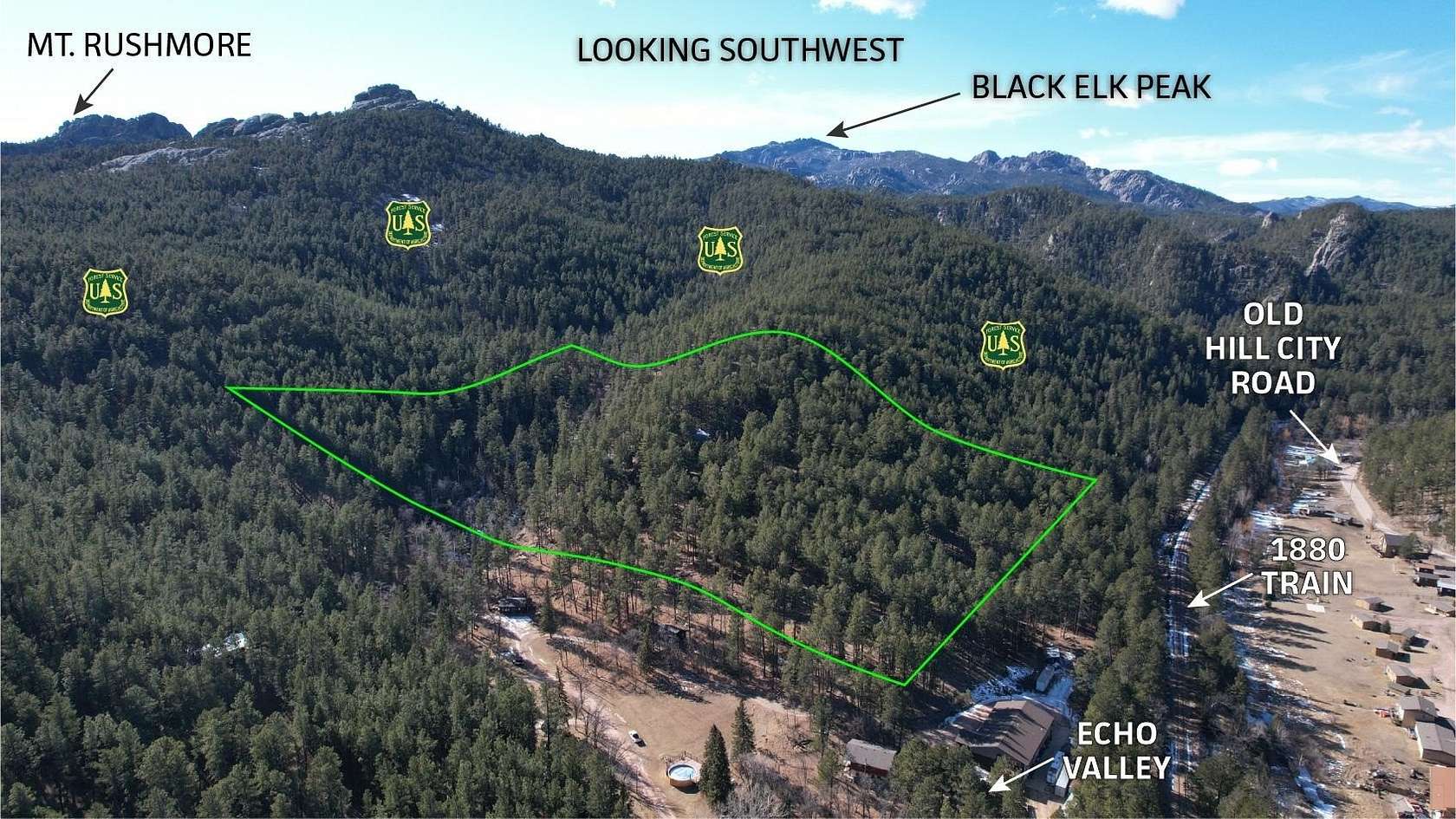 22.8 Acres of Recreational Land for Sale in Keystone, South Dakota