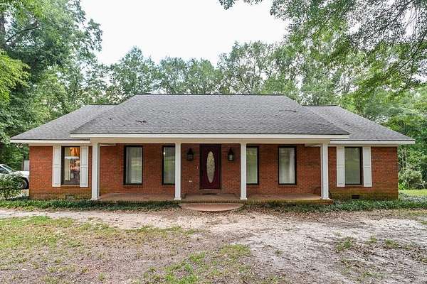 104 Acres of Recreational Land with Home for Sale in Banks, Alabama