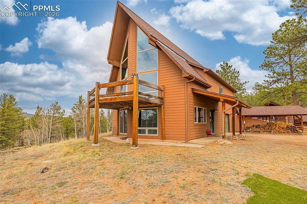 43.4 Acres of Recreational Land with Home for Sale in Florissant, Colorado