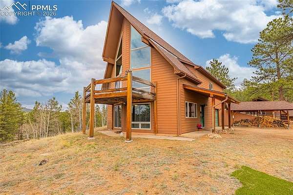 43.4 Acres of Recreational Land with Home for Sale in Florissant, Colorado