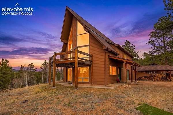 43.4 Acres of Recreational Land with Home for Sale in Florissant, Colorado