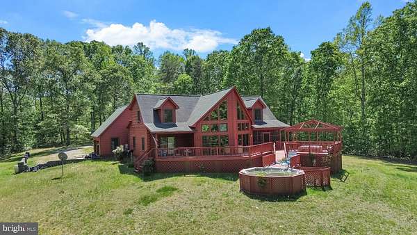 10.3 Acres of Recreational Land with Home for Sale in Newtown, Virginia