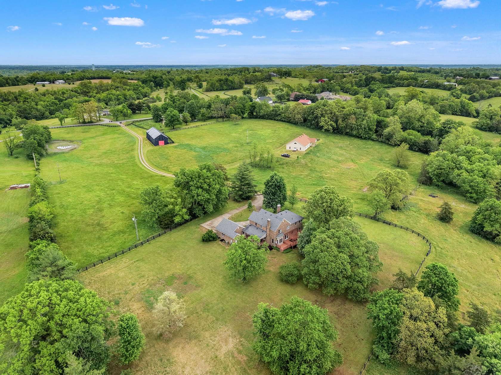 80 Acres of Recreational Land with Home for Sale in Versailles, Kentucky