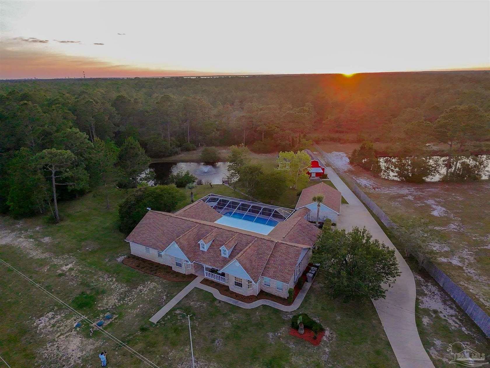 5.3 Acres of Land with Home for Sale in Pensacola, Florida