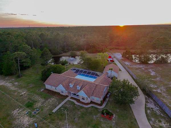 5.3 Acres of Land with Home for Sale in Pensacola, Florida