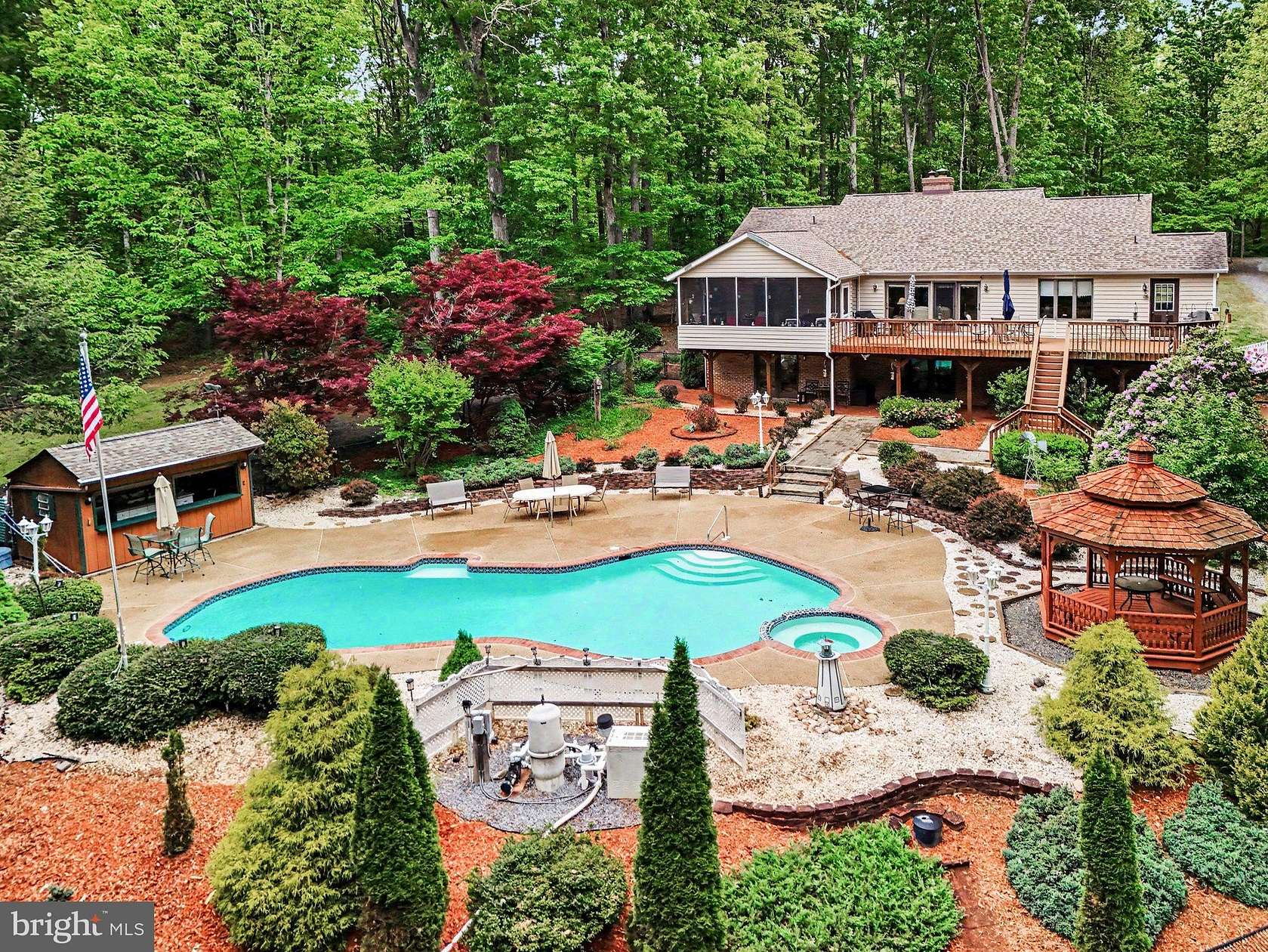 7 Acres of Land with Home for Sale in Unionville, Virginia