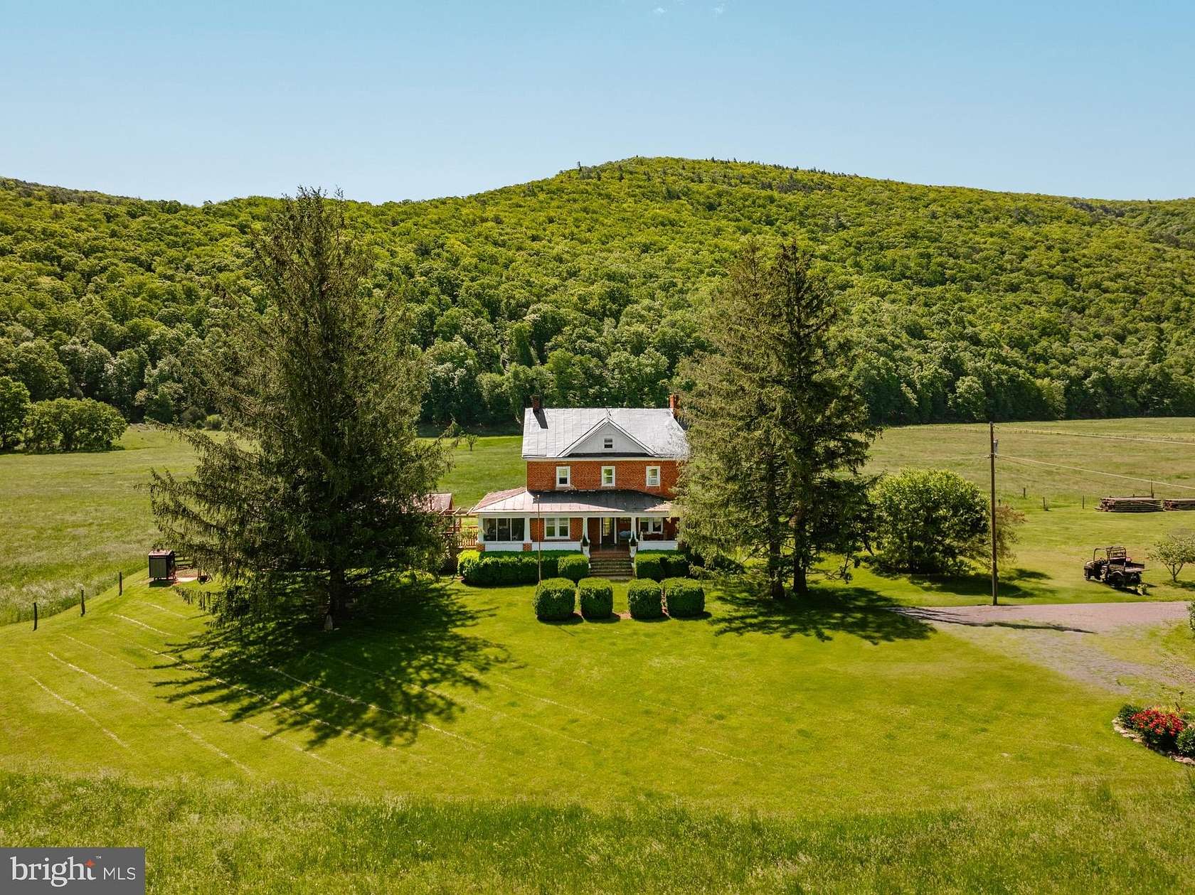86.5 Acres of Land with Home for Sale in Franklin, West Virginia
