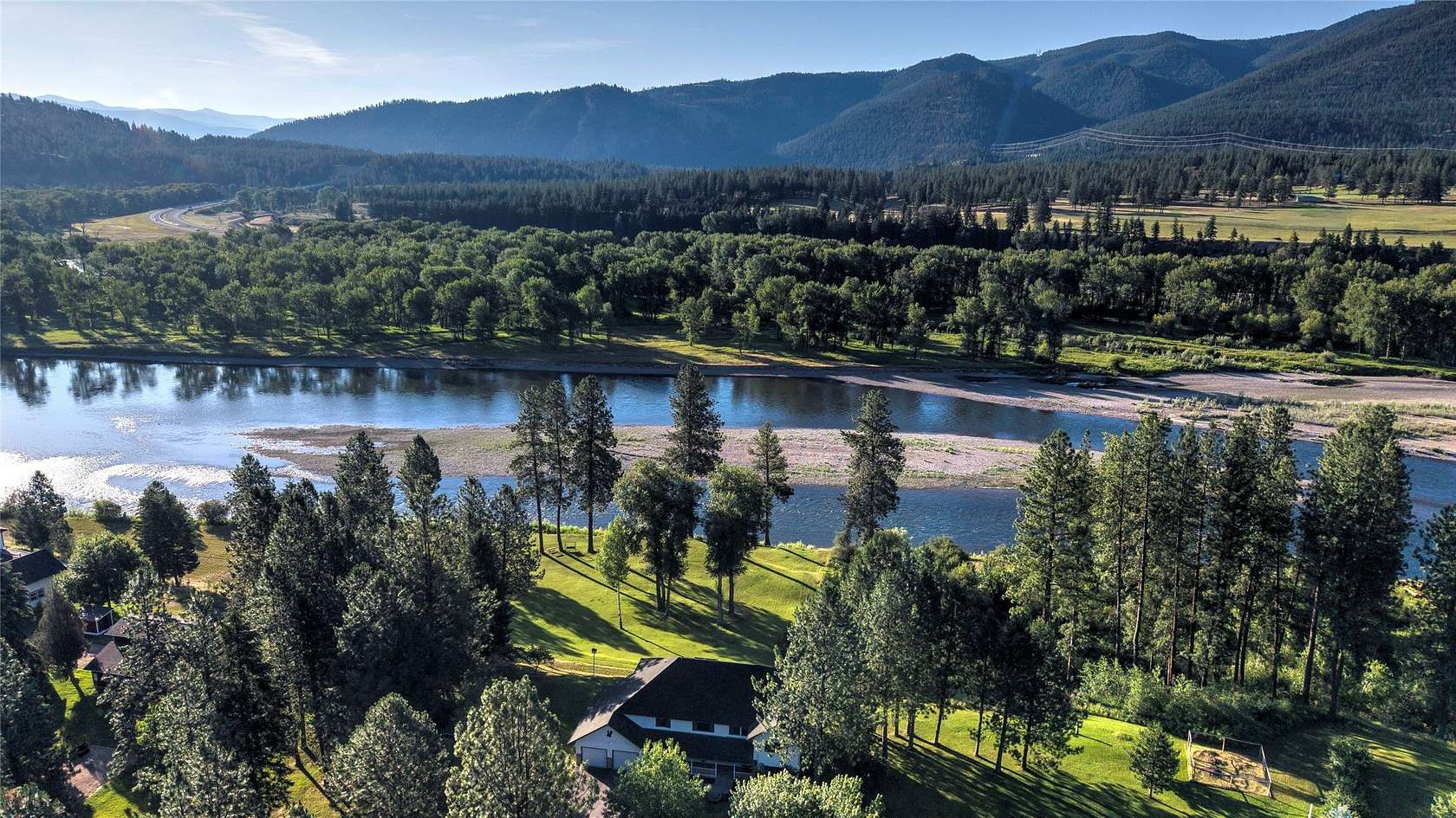 5 Acres of Land with Home for Sale in Huson, Montana