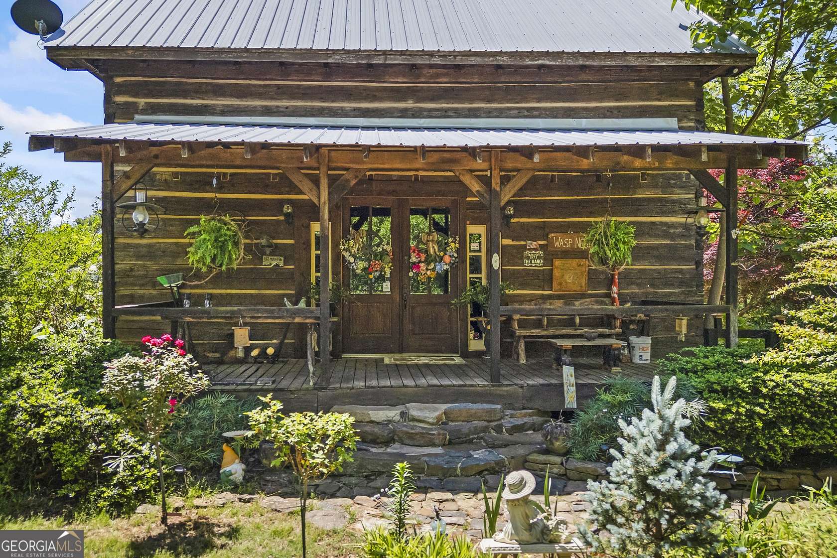 7.32 Acres of Land with Home for Sale in Commerce, Georgia