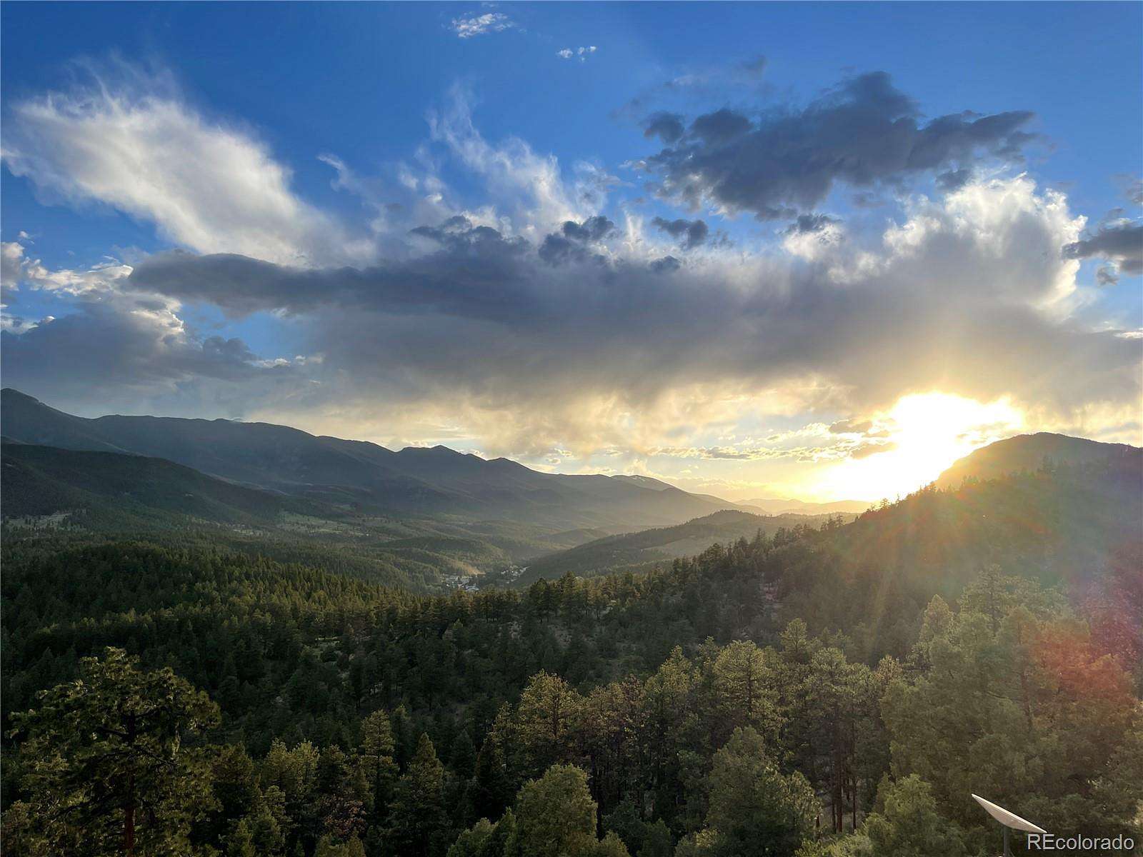 35.7 Acres of Recreational Land with Home for Sale in Bailey, Colorado