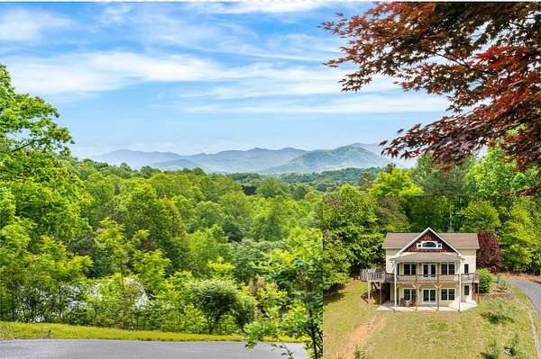 3.27 Acres of Land with Home for Sale in Hayesville, North Carolina