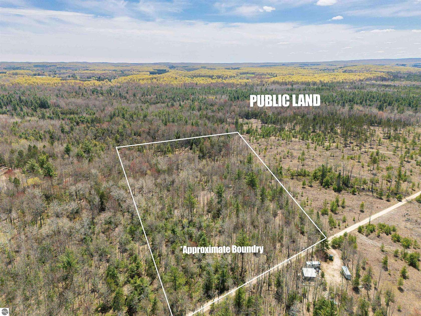 14 Acres of Recreational Land for Sale in Manton, Michigan