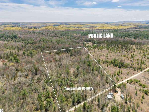 14 Acres of Recreational Land for Sale in Manton, Michigan