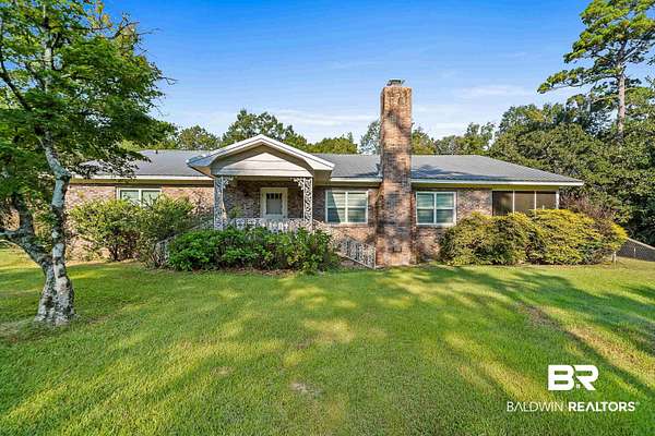 45.8 Acres of Land with Home for Sale in Stockton, Alabama