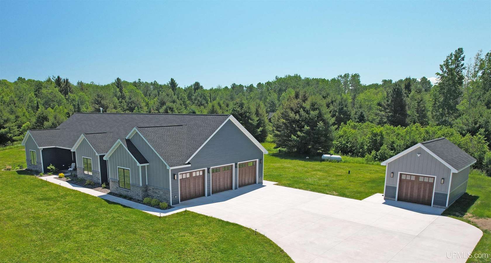 1.72 Acres of Land with Home for Sale in Chassell, Michigan