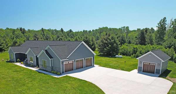 1.72 Acres of Land with Home for Sale in Chassell, Michigan