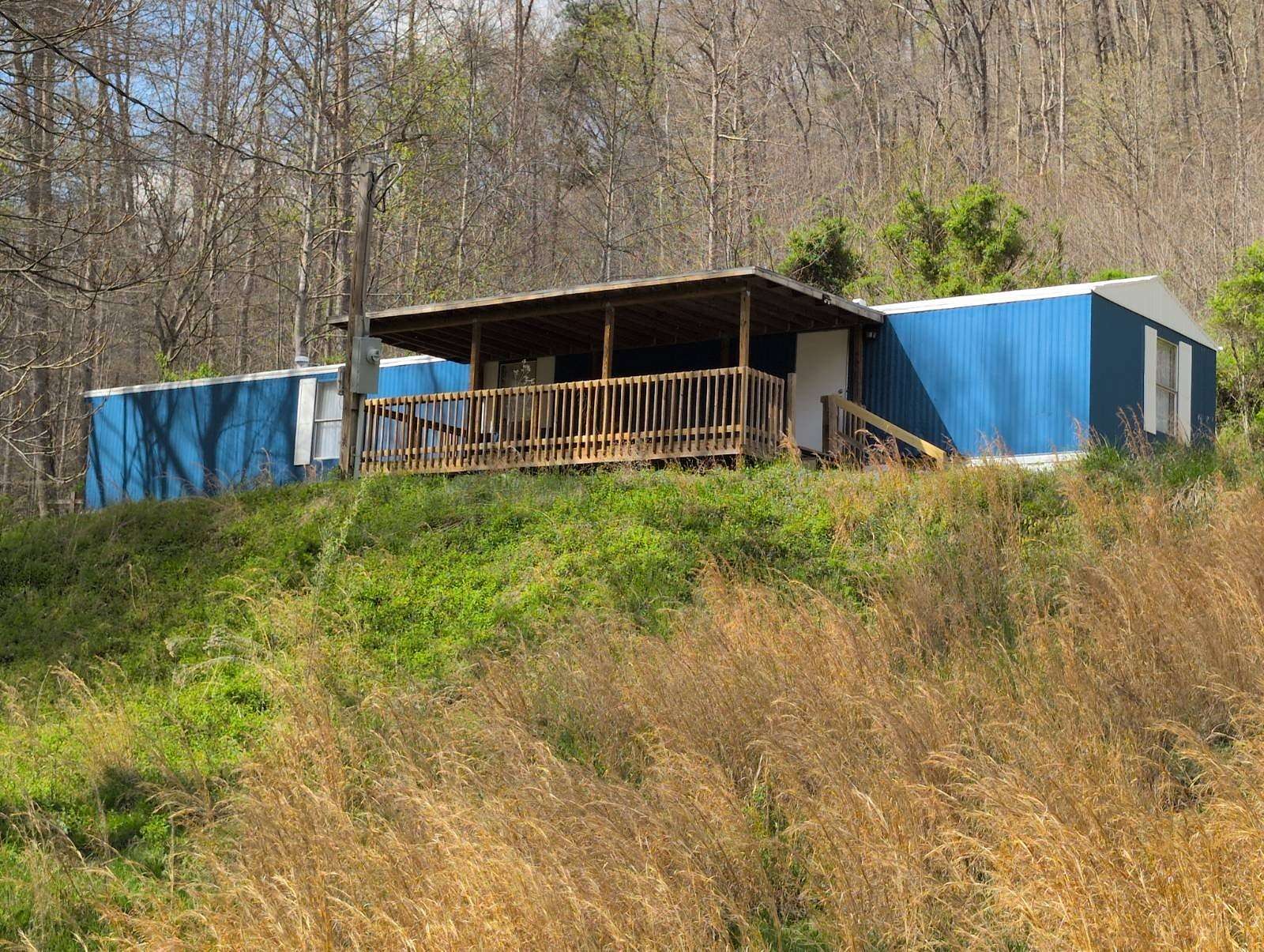 38 Acres of Recreational Land with Home for Sale in Branchland, West Virginia