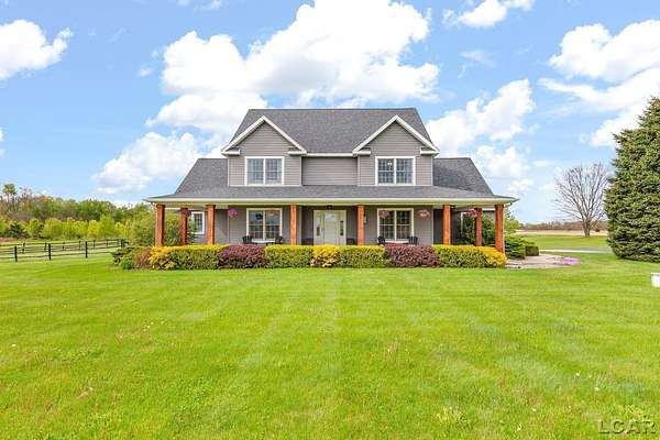 4 Acres of Land with Home for Sale in Adrian, Michigan