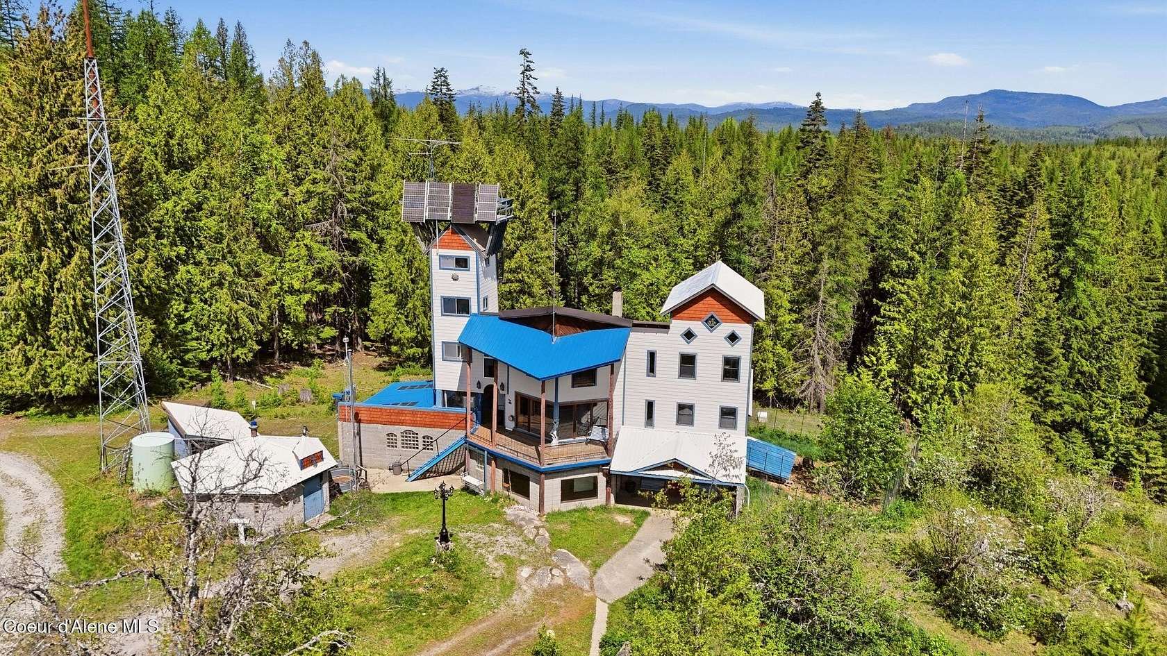 50 Acres of Land with Home for Sale in Sandpoint, Idaho