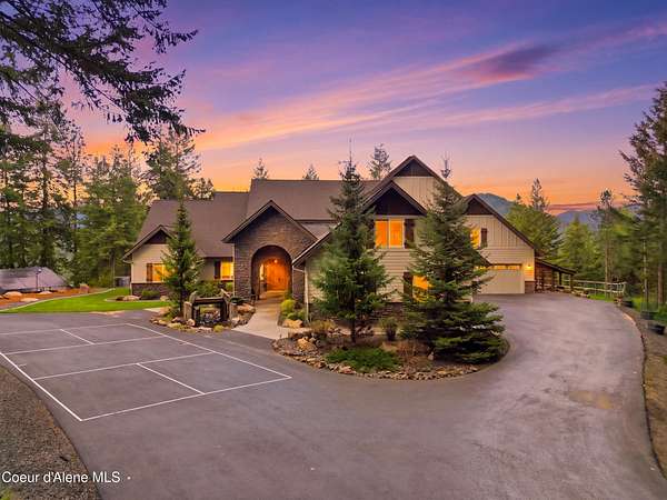 5 Acres of Land with Home for Sale in Hayden, Idaho