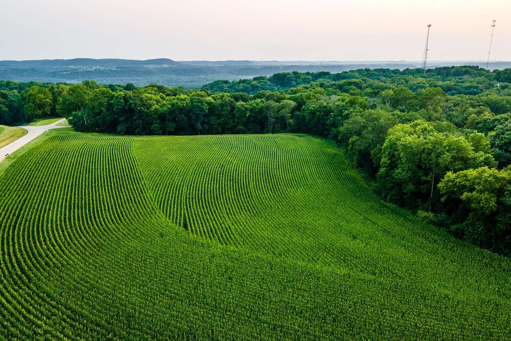 18.3 Acres of Land for Sale in Cassville, Wisconsin