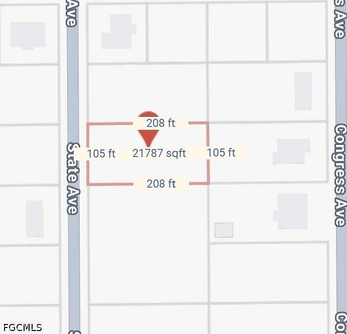0.5 Acres of Residential Land for Auction in Lehigh Acres, Florida